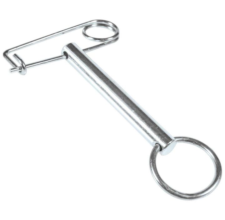 General Equipment 0.37 Inch x 3 Inch Zinc Plated Steel Alloy Auger Pin, 3 Pieces, large image number 1
