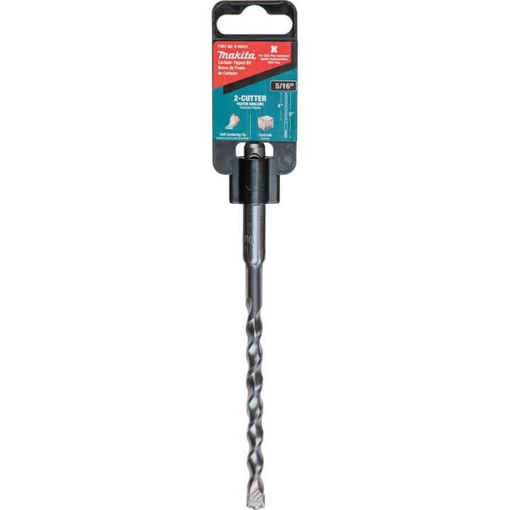 Makita 5/16in x 6in SDS-Plus Bit, 2-Cutter, large image number 11