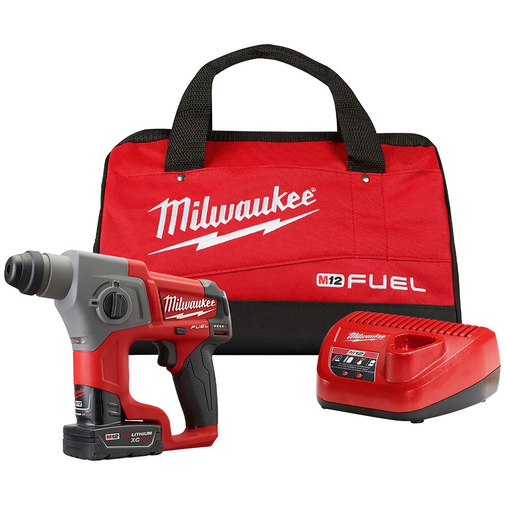 Milwaukee M12 Fuel Sds Plus Rotary Hammer Kit 2416 21xc - Image 1