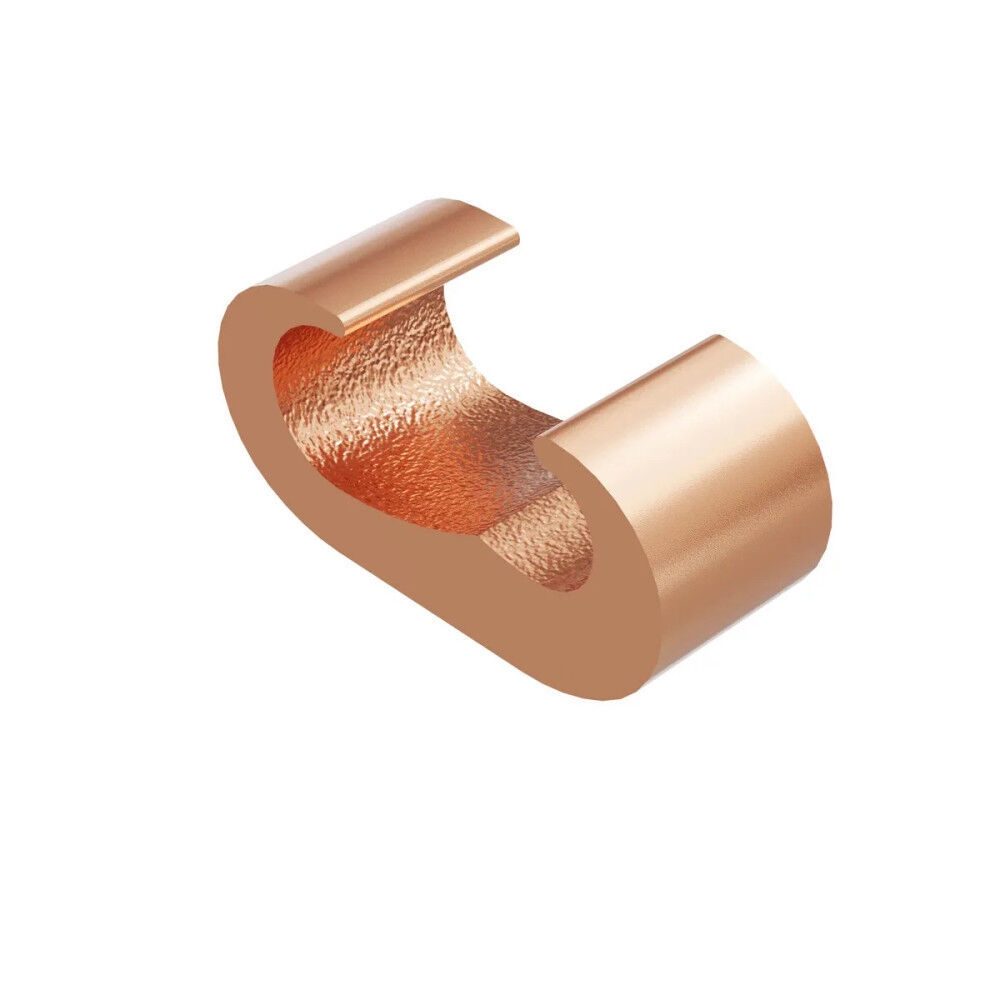 Burndy 6-3/0 AWG to 2/0 AWG 250 kcmil Copper C-Tap Connector, large image number 1