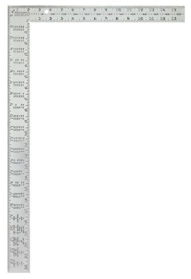 Irwin Aluminum Framing Square 16 In. x 24 In.