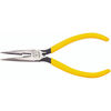 Klein Tools 6in Long Nose Pliers Cut w/Spring, small image number 1