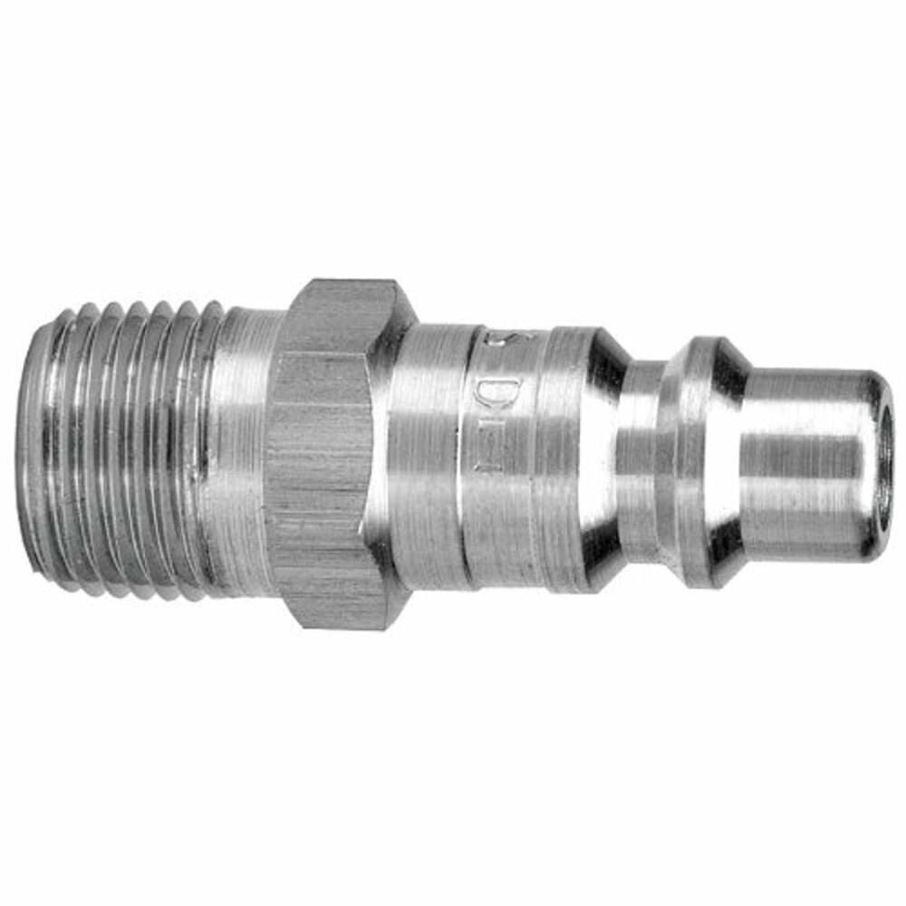 Dixon Valve and Coupling 1/4 Inch NPT Air Chief Industrial Male Threaded Plug, large image number 1