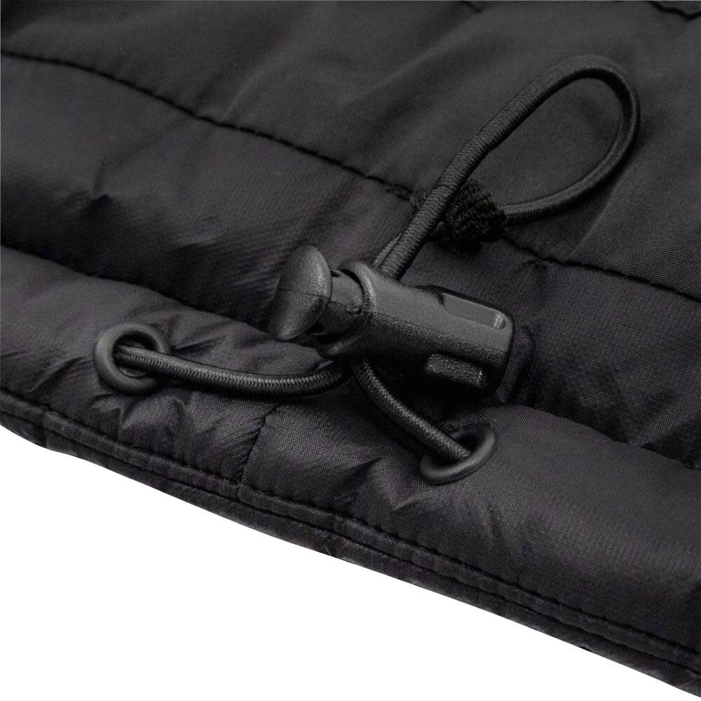 Radians Womens Heated Puffer Vest Kit with Battery, Black, XL, large image number 9