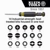 Klein Tools 15-in-1 Ratcheting Screwdriver, small