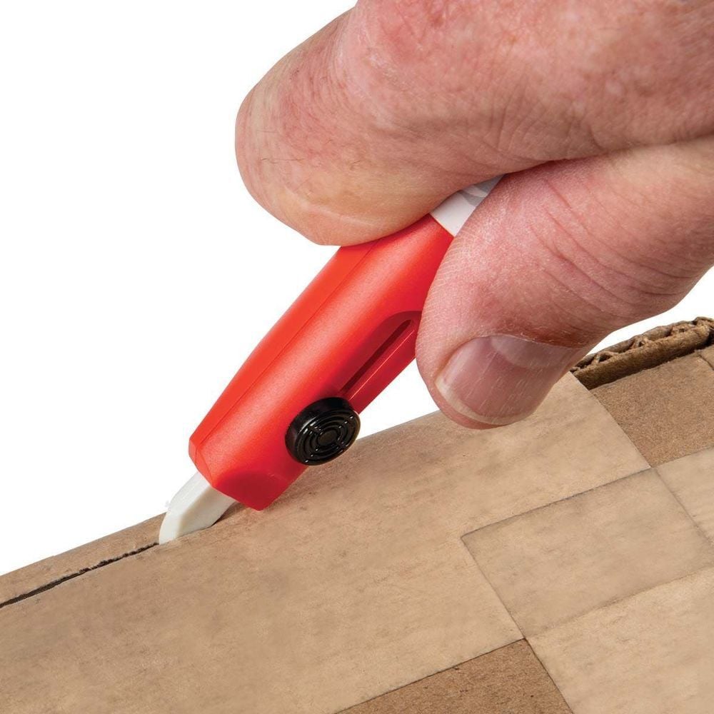 C H Hanson EL Marko Black Chisel Tip 2-in-1 Permanent Marker & Box Opener, large image number 7