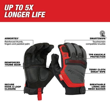 Milwaukee Demolition Gloves - XL, large image number 1