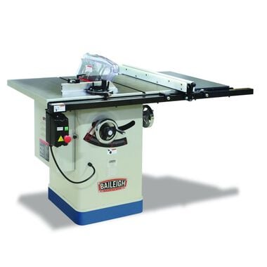 Baileigh TS-1040E-30 Entry Level Cabinet Table Saw 220V 10in