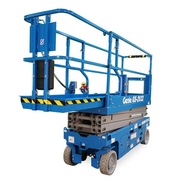 Genie 20' Scissor Lift 32in Width Electric with E-Drive, large image number 12