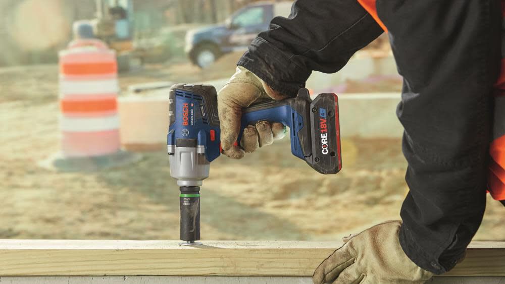 Bosch 18V 1 2in Impact Wrench with Friction Ring Mid Torque and