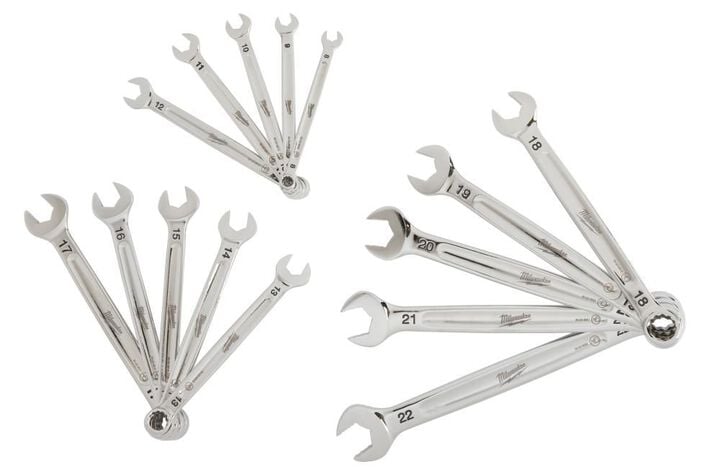Milwaukee 15-Piece Combination Wrench Set - Metric, large image number 15