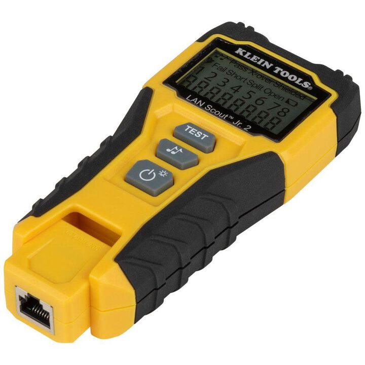 Klein Tools Ethernet Cable Tester Set LAN Scout Jr Cable Tester RJ45 Remote, large image number 12