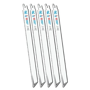 Imperial Blades Standard 12in 14 TPI Thick Metal Reciprocating Blade 5PC