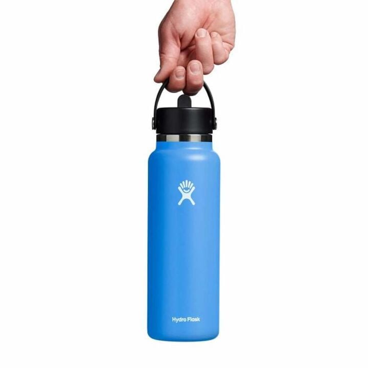 Hydroflask 40 Oz Insulated Wide Mouth Water Bottle with Flex Straw Cap, large image number 3