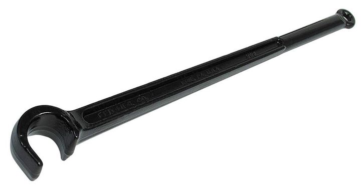 Reed Mfg Valve Wheel Wrench, Single-End, 1 Inch Hook Opening VW1 (02831)