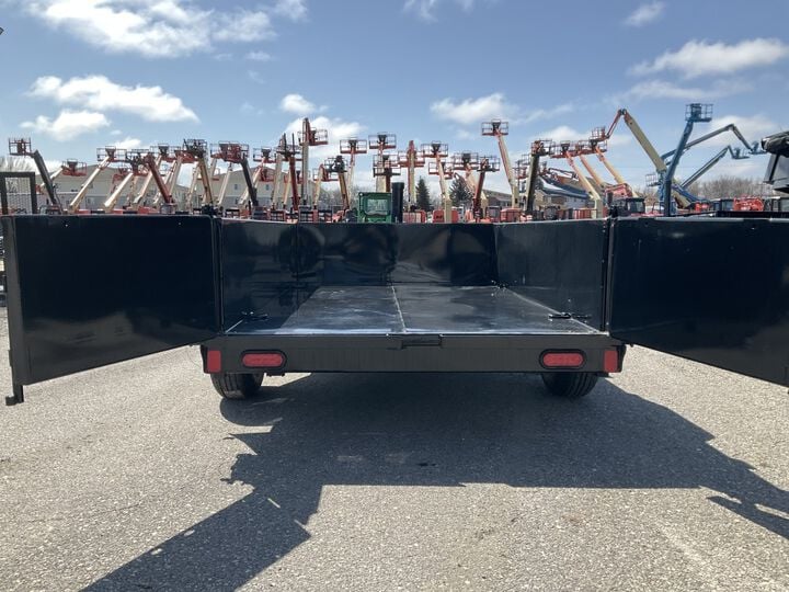 Diamond C GST106L 8 Ft. x 60 Inch 6000 Lbs Single Axle Dump Trailer, large image number 10