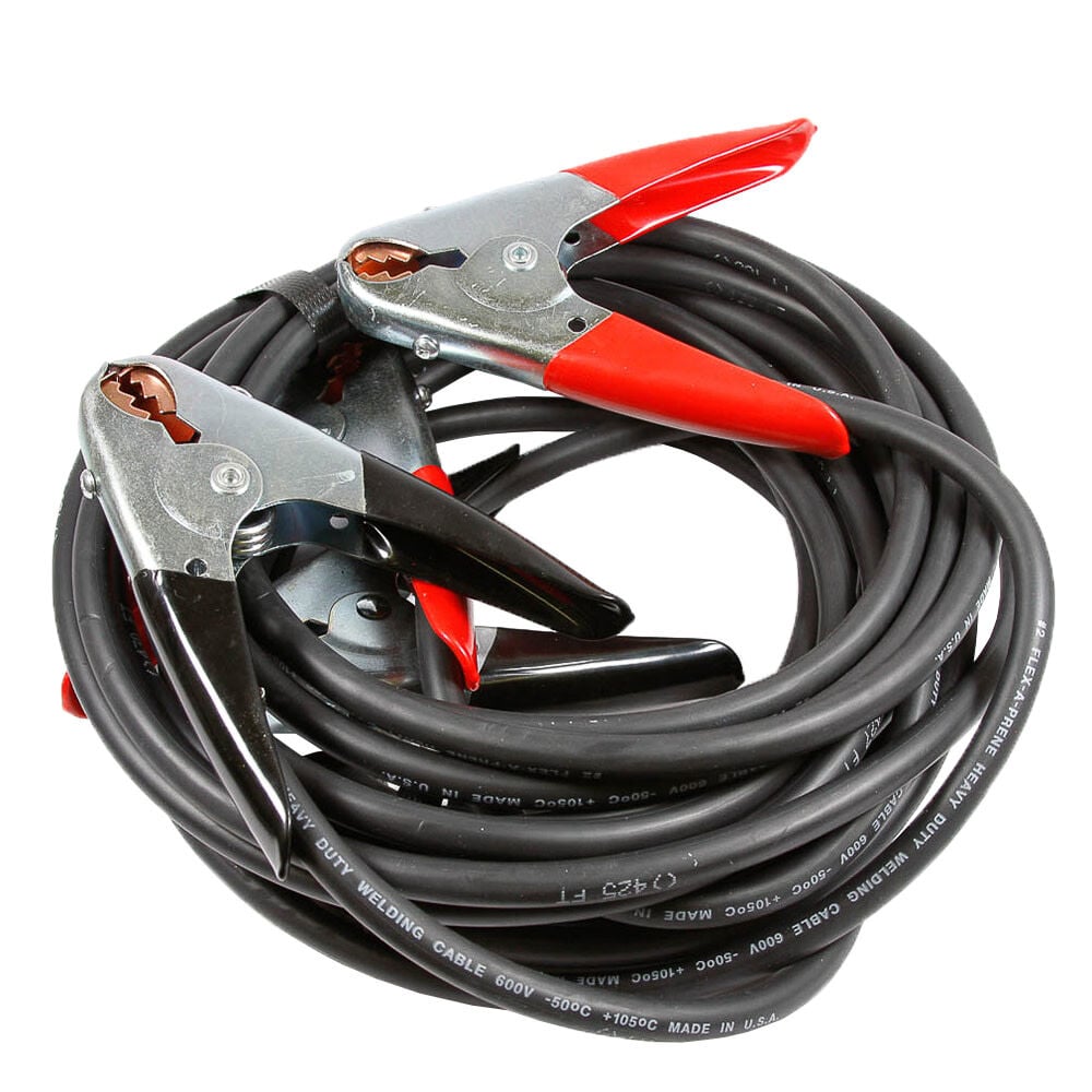 Forney Industries Battery Jumper Cables, Number 2 x 16 Ft. – 52876