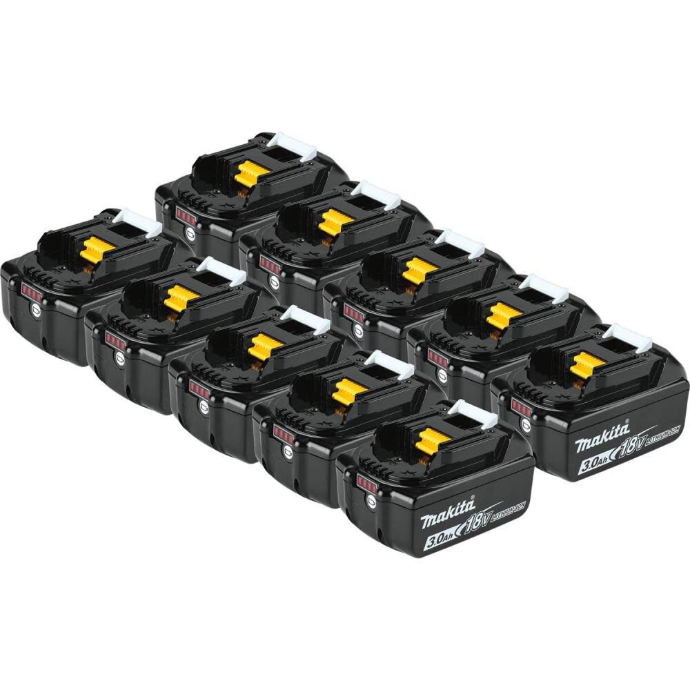 Makita 18V LXT Lithium Ion 3.0 Ah Battery 10 Pack BL1830B 10 Acme Tools