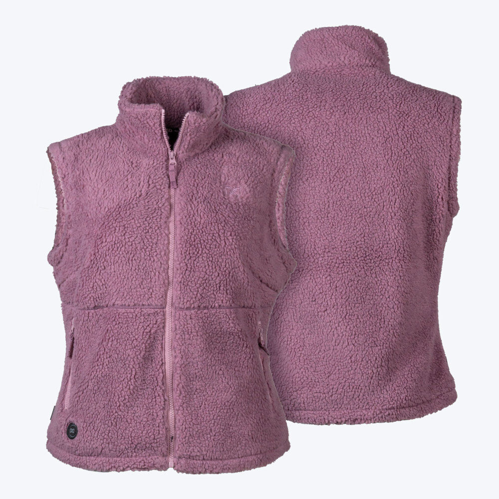 Mobile Warming Upland Sherpa Heated Vest Kit 7.4V Womens Purple Size 2XL - MWWV76430625
