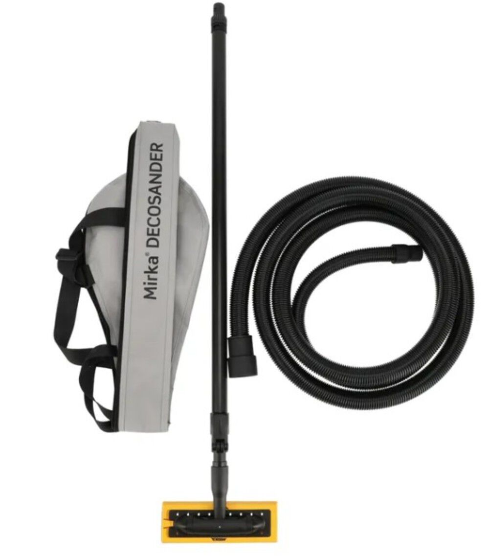 Mirka 9 Inch DecoSander with 3 Inch x 9 Inch Pad and 9 Inch Round Pad, large image number 1