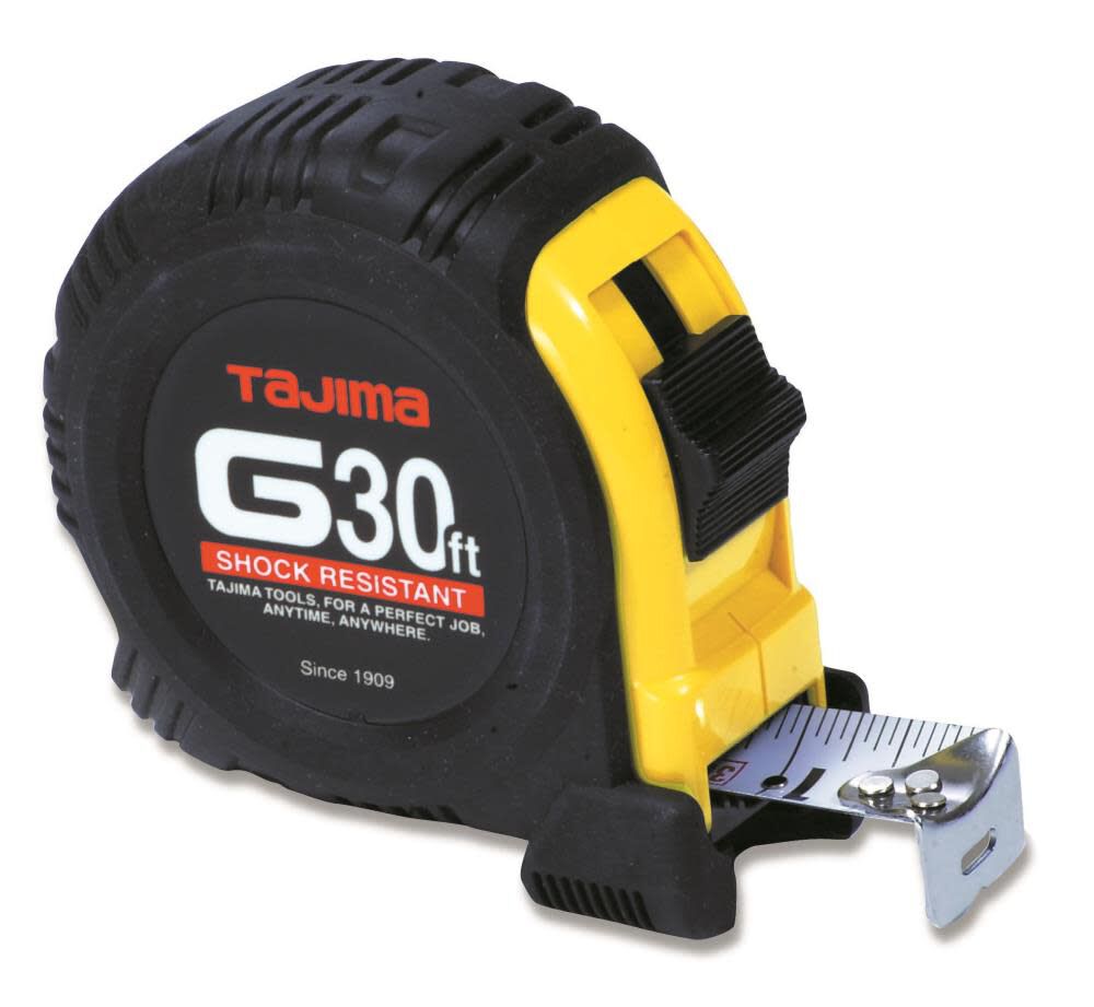Tajima 30 Ft. Easy-To-Read Standard Scale Tape Measure, large image number 1
