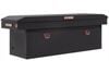 Weather Guard Saddle Truck Tool Box Aluminum Full Deep Textured Matte Black, small image number 1