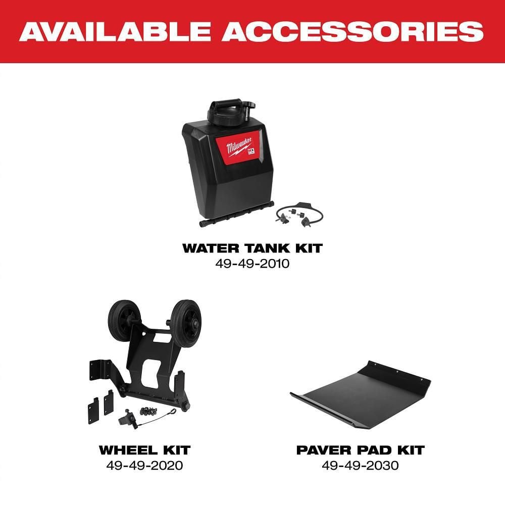 Milwaukee MX FUEL 20 in Plate Compactor Kit, large image number 4