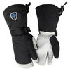 Hand Armor Premium Goatskin Trigger Finger Glove Black and White Medium, small image number 1
