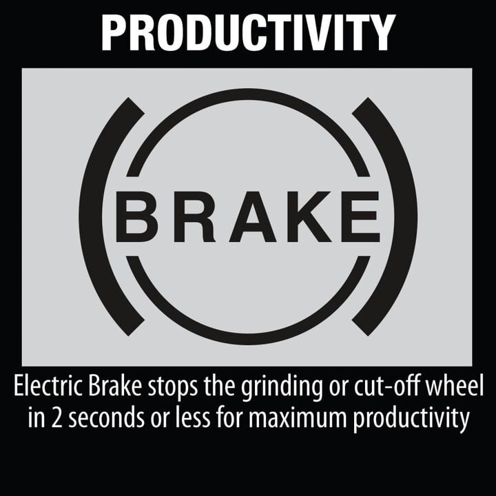 Makita 18V LXT 4 1/2 / 5in Cut-Off/Angle Grinder with Electric Brake (Bare Tool), large image number 1