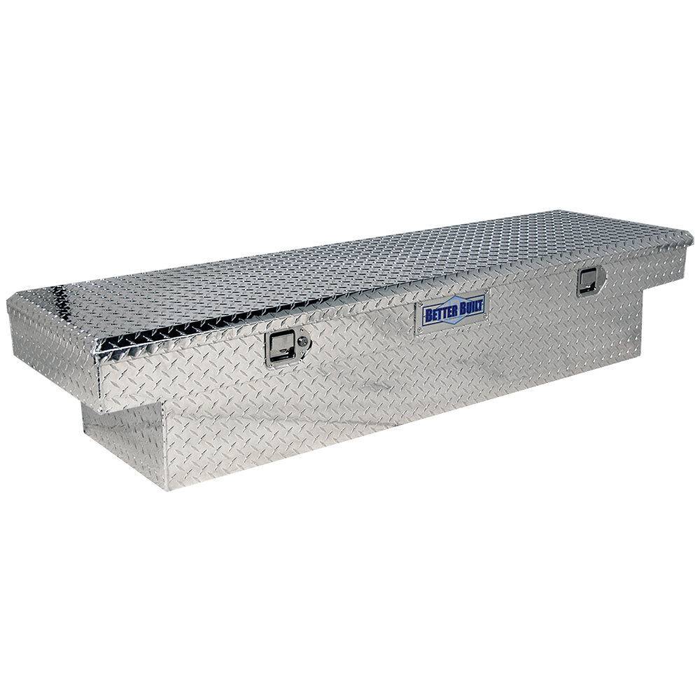 Better Built 71in Crown Saddle Truck Tool Box BRITE, large image number 1