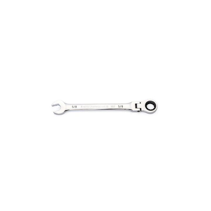 GEARWRENCH 5/8in 90T 12 Point Flex Head Ratcheting Combination Wrench, large image number 0