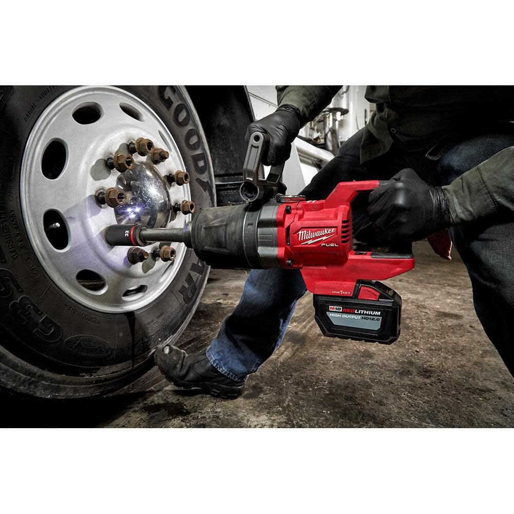 Milwaukee Shockwave Impact Duty 1 In Drive 7 Piece Mm Sae Wheel Service Socket Packout Set 49 66 7840 - Image 8