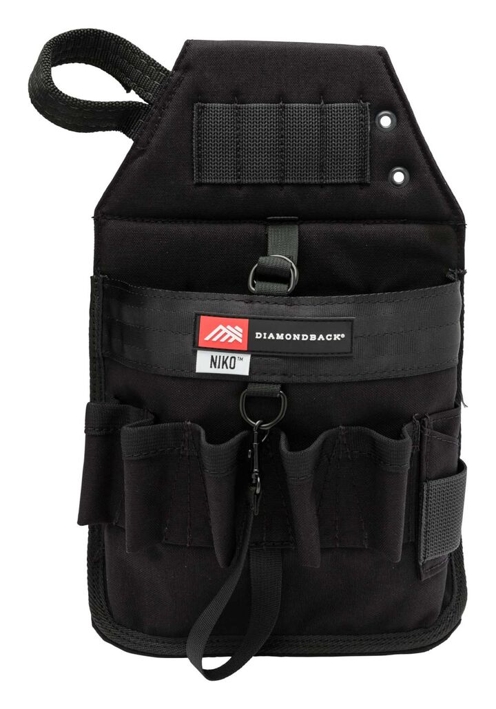 Diamondback Toolbelts Right Side Black Niko Pouch, large image number 0