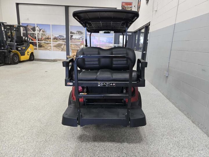 E-Z-GO Express S6 6-Seat Gas Golf Cart Inferno Red, large image number 6