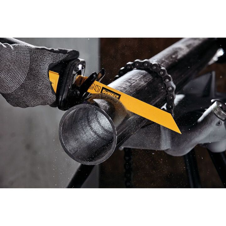DEWALT 9 Inch 14 TPI Bi-Metal Reciprocating Saw Blade, 5 Pieces, large image number 1