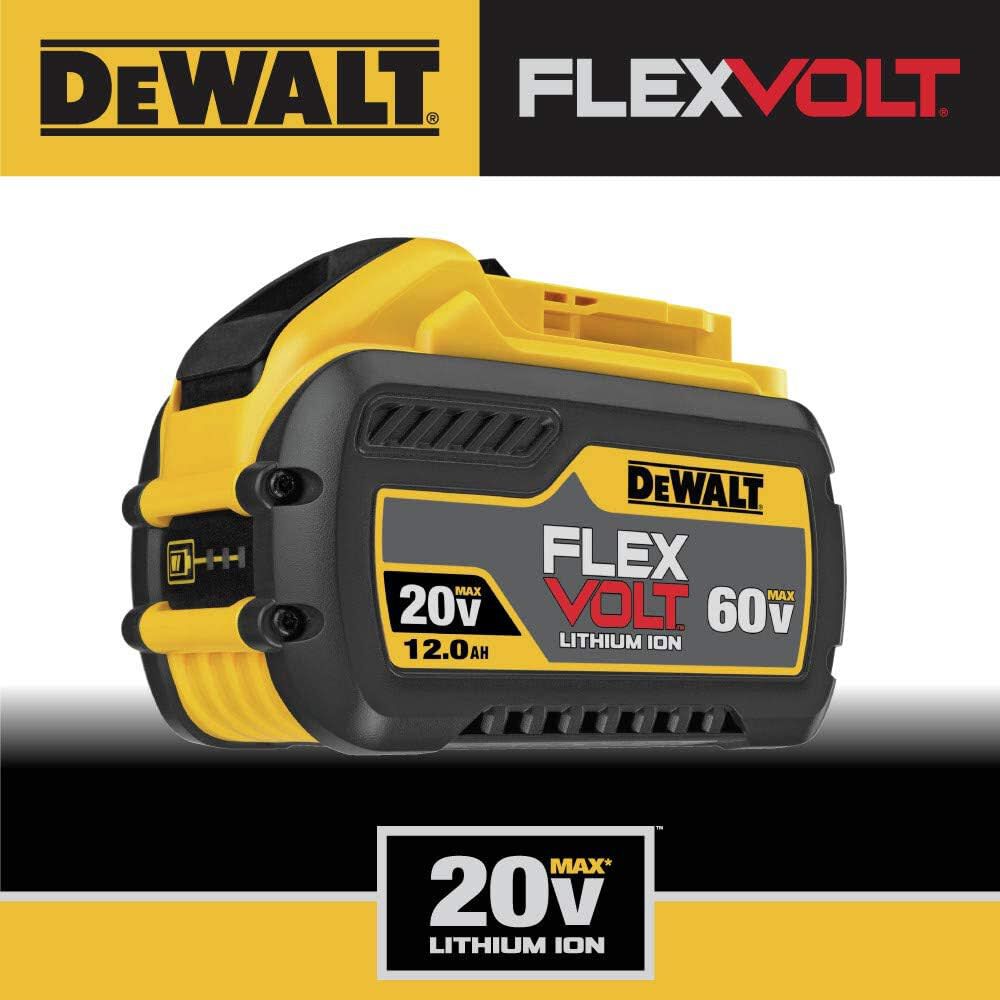 DEWALT 20V/60V 2Ah/4Ah/12Ah Lithium Ion Power Tool Battery Pack with Fuel Indicator (5 Pack), large image number 7