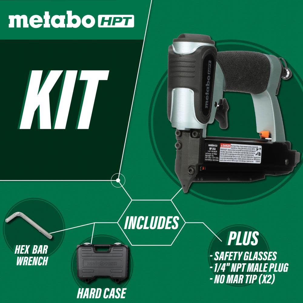 Metabo HPT 23 Gauge Micro Pin Nailer NP35AM Acme Tools