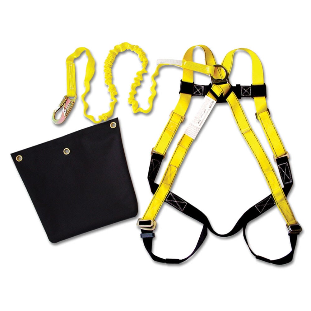 Guardian Fall Protection Sack of Safety with 6 ft Internal Shock Lanyard – 00753