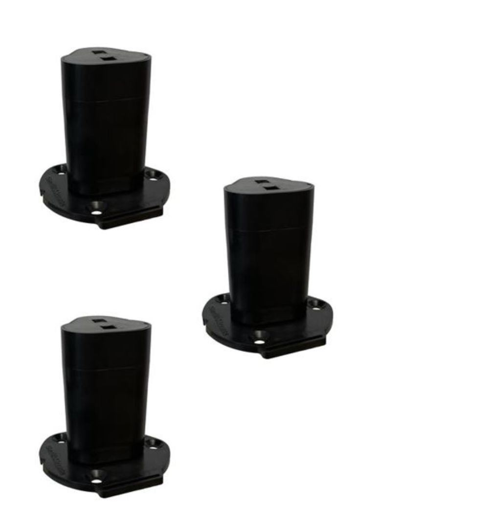オーディオ機器 スピーカー Stealthmounts BLACK Tool Mount for Milwaukee M12 3pk
