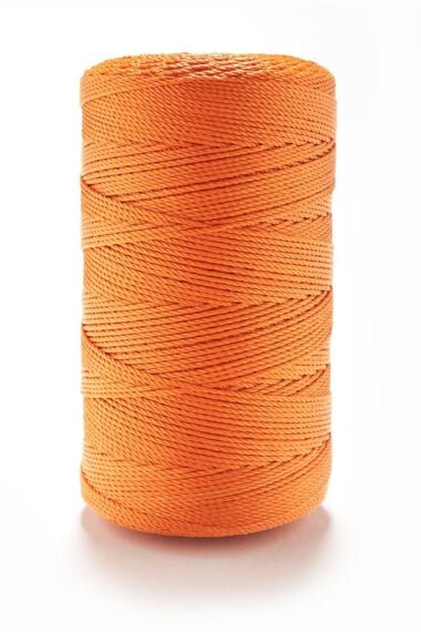 Erin Rope Nylon Seine Twine Twisted Orange #18 x 550' TSTFO0500 - Acme Tools