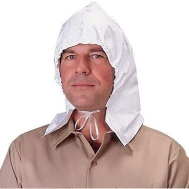 Lakeland Industries Tyvek Hood with Drawstring Closure