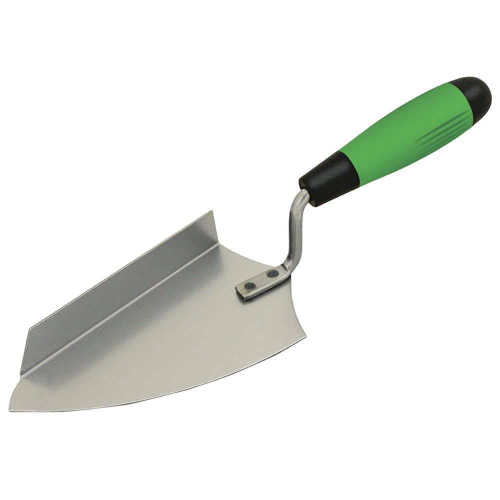 Kraft Tool Co Carbon Steel Asphalt Trowel with Soft Grip Handle, large image number 1