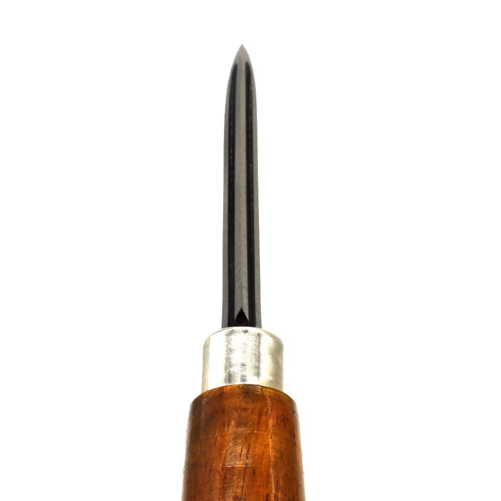 Big Horn 7-1/4 Inch Length Triangular Scraper - Hollow, large image number 3