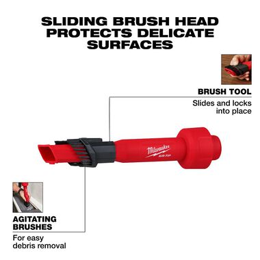 Milwaukee AIR-TIP 2-in-1 Utility Brush Tool, large image number 2