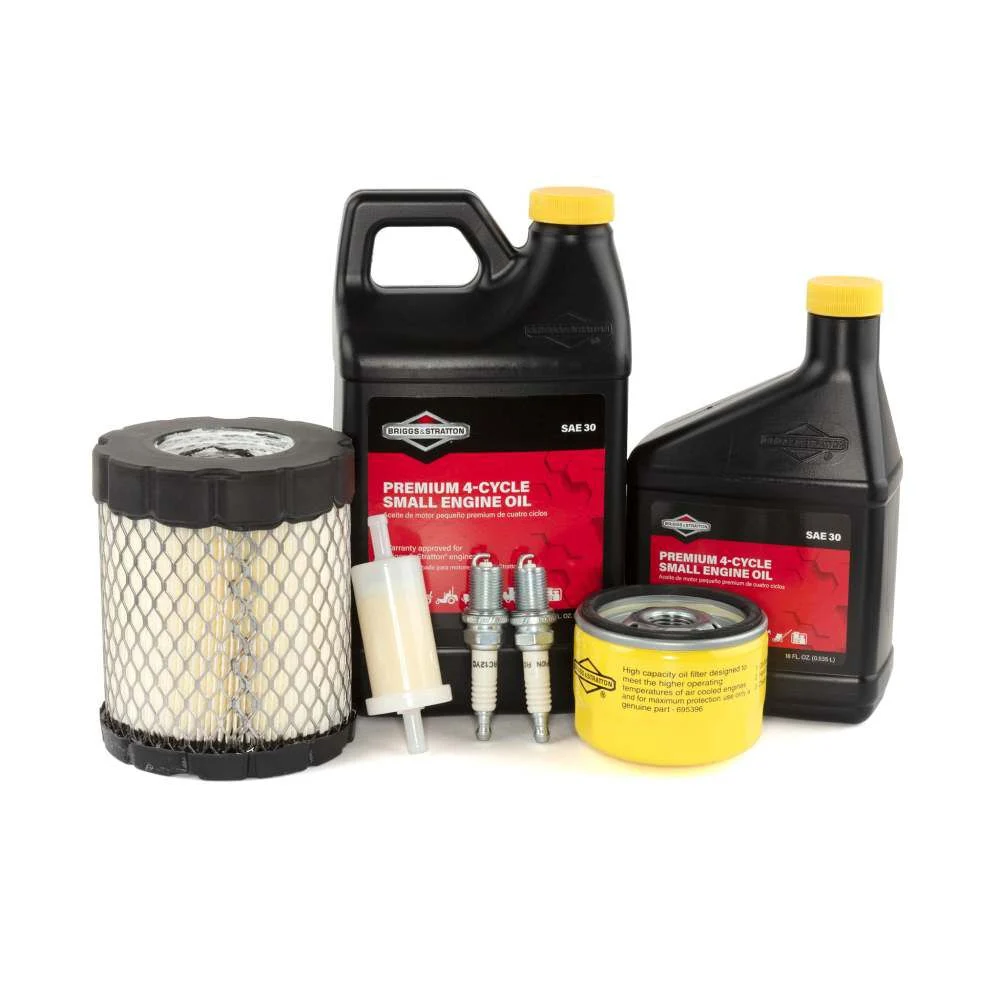 Briggs and Stratton SAE 30 Oil Engine Tune-Up Kit for Commercial & Cxi V-Twin Engines, large image number 1