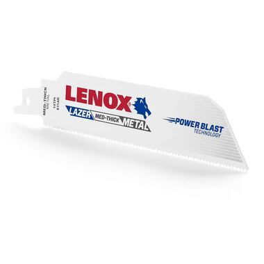 Lenox Reciprocating Saw Blade B6114R 6in X 1in X .035in X 14 TPI 25pk, large image number 0