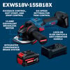 Bosch EXPERT 18V 6 inch Angle Grinder Kit with Slide Switch & 8.0 Ah Battery and Multi-Voltage Charger, small image number 2