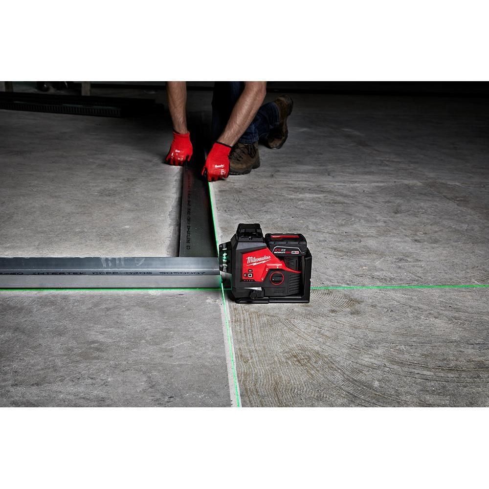 Milwaukee M12 Green Beam Laser 360 3-Plane Kit, large image number 9