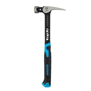 Ox Tools OX Pro 25oz Smooth Face Ultrastrike Framing Hammer