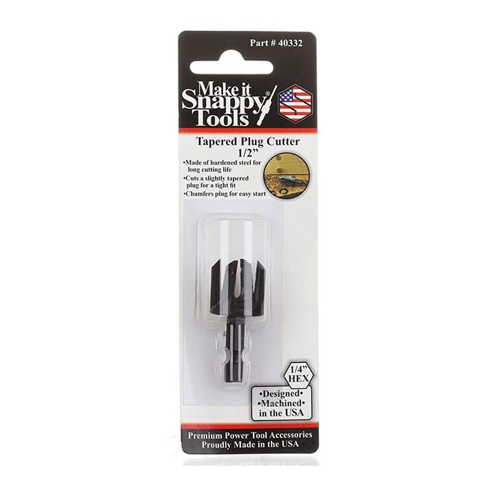 Make It Snappy Tapered Plug Cutter 1/2in, large image number 2